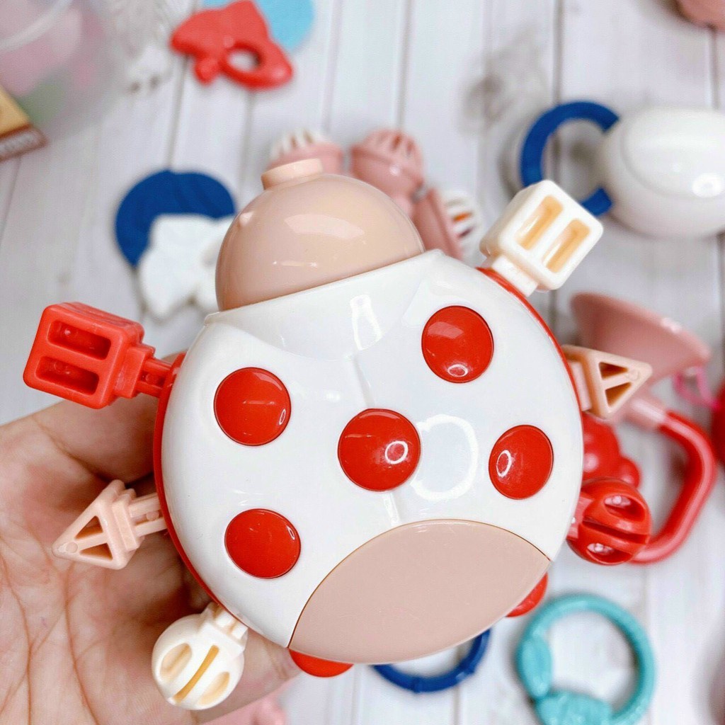 Bộ đồ chơi xúc xắc gặm nướu Baby Conciet 11 món cao cấp dành cho bé