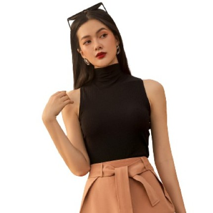 OLV - Áo Basic Tank Top in Black