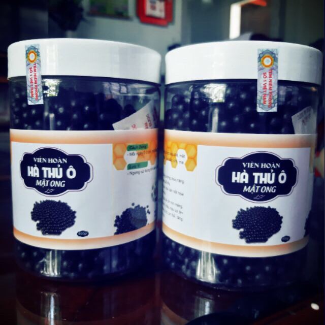 500Gr viên hoàn Hà thủ ô mật ong rừng nguyên chất handmade