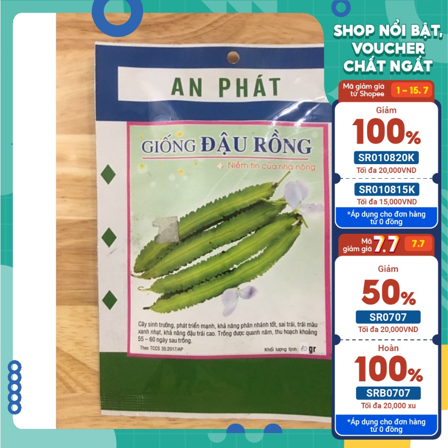 Hạt giống ĐẬU RỒNG AN PHÁT