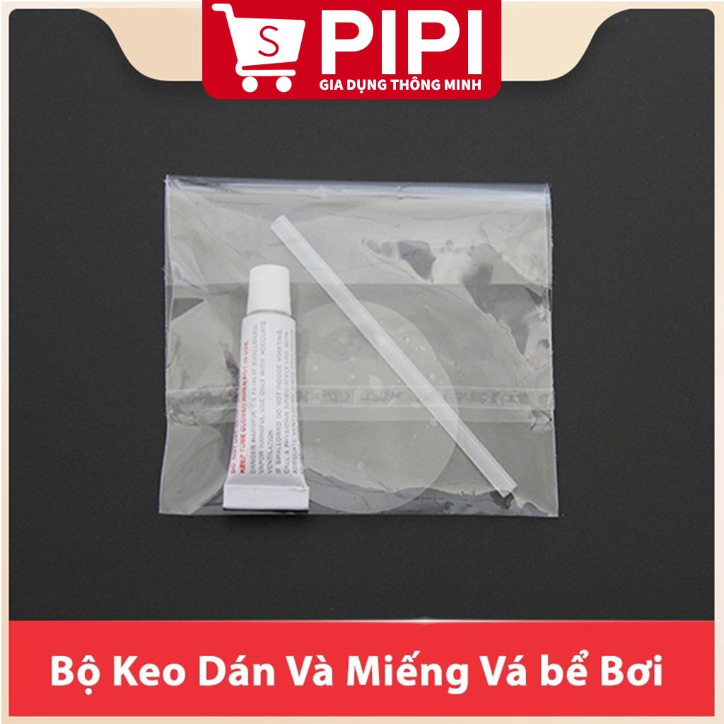 Bộ keo dán và miếng vá bể bơi, phao bơi, đệm hơi, ghế hơi tiện dụng