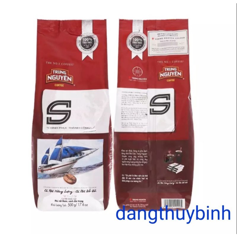 Cà phê Trung Nguyên chữ S gói 500g