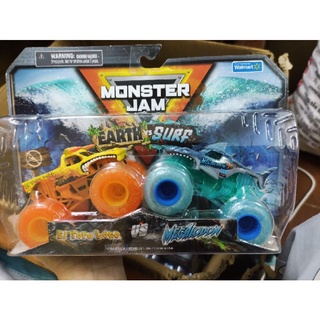 Hộp 2 monster jam tỉ lệ 1:64 nhiều mẫu về