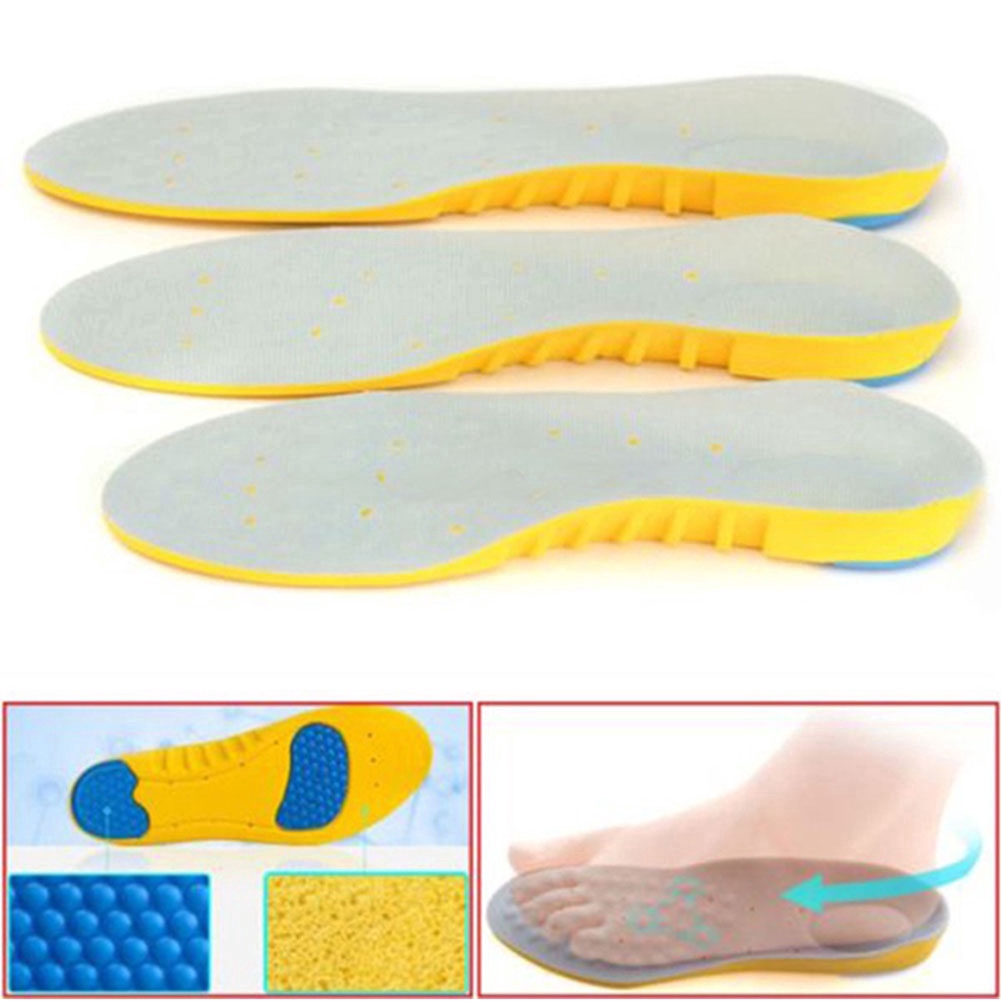Super Memory Foam Orthotic Arch Shoe Insert Insoles Cushion Support Shoe Unisex