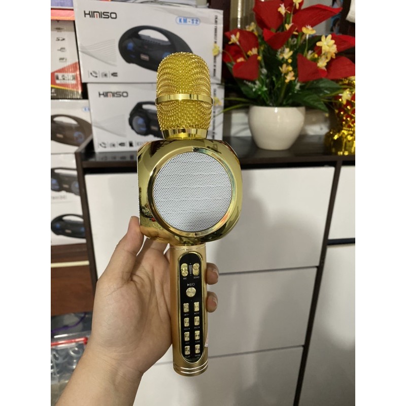 Mic bluetooth kèm loa Ys90