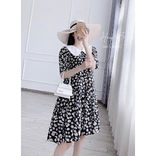 Váy bầu hoa cúc Hot nhất hè này!