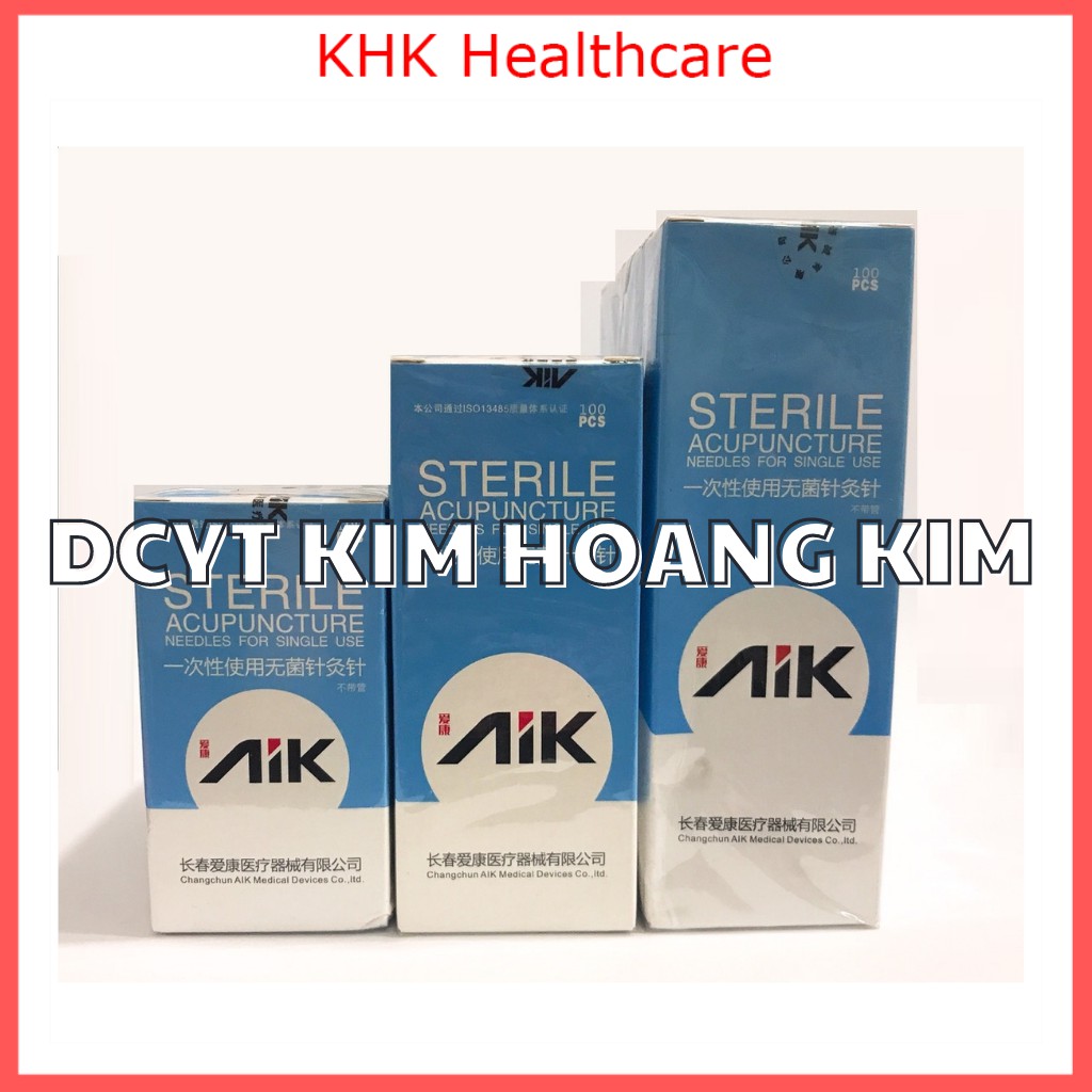 Kim châm cứu AIK đủ các số