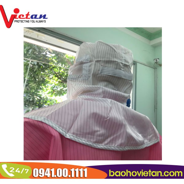 Nón/ Mũ trùm Phòng sạch chống tĩnh điện - 100% Hình thật