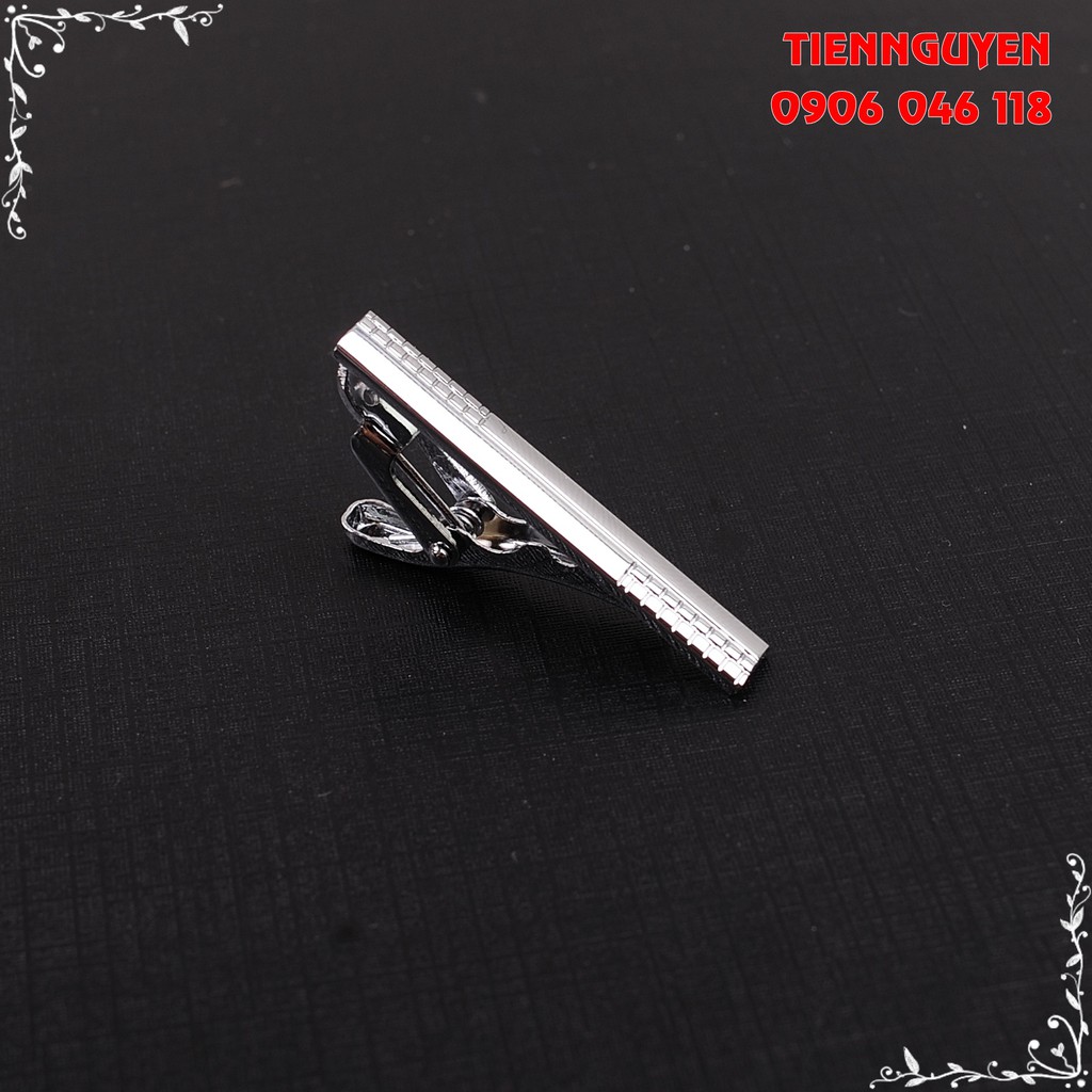 Kẹp cà vạt nam bản nhỏ ( 4cm)