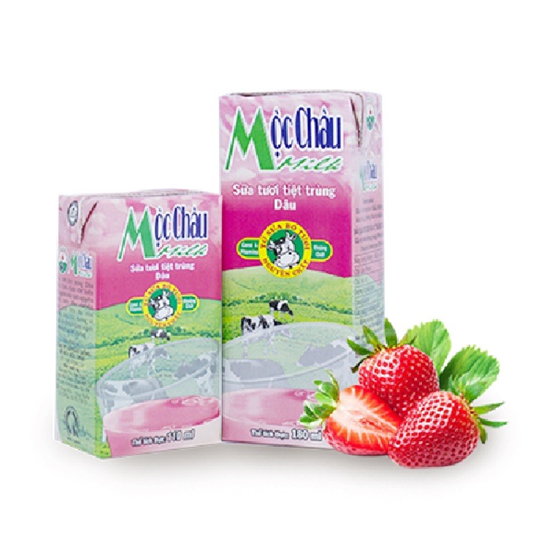SỮA TƯƠI MỘC CHÂU CÁC VỊ