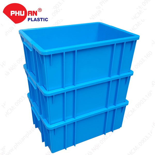 Thùng nhựa B3 Nhựa Phú An - KT 460 x 330 x 182 mm