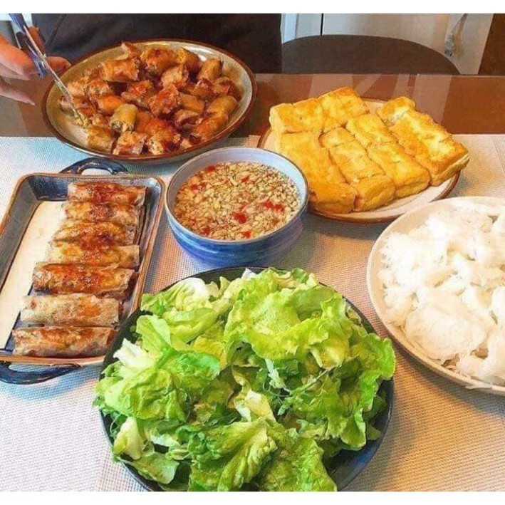 LÁ RAM CUỐN HÀ TÍNH- BÁNH RAM GÓI 100 LÁ