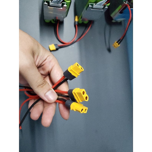 Jack cắm XT60 đầu dây Awg 16 cho pin xe drift