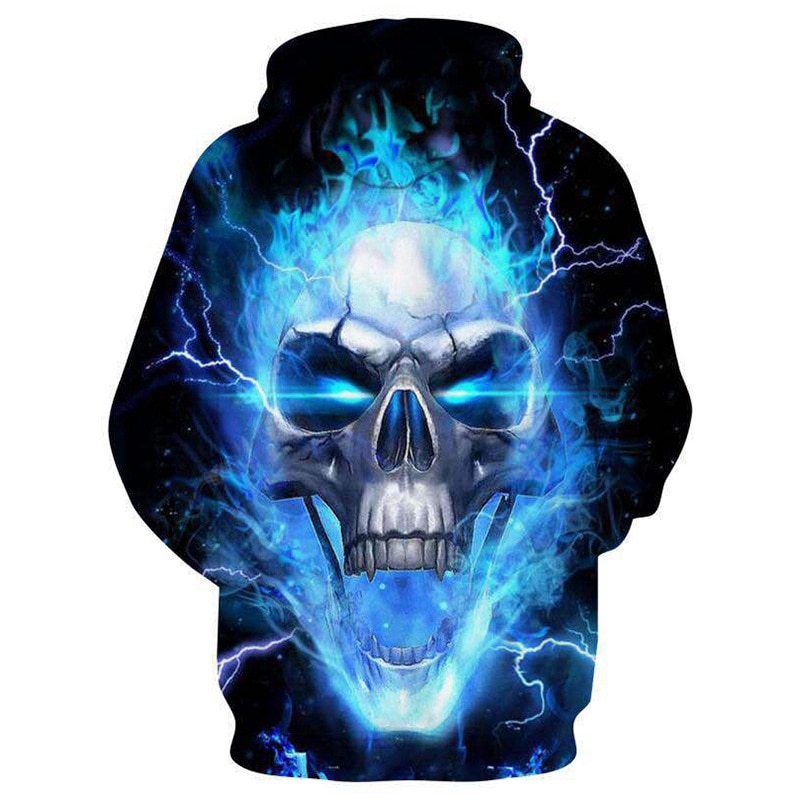 Áo hoodie in hình đầu lâu 3D độc đáo cho nam lẫn nữ | BigBuy360 - bigbuy360.vn