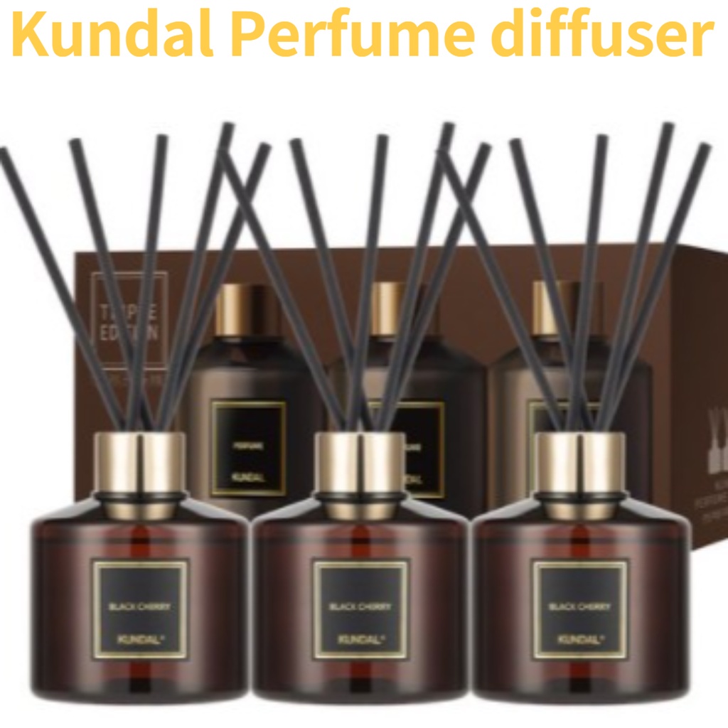 máy khuyếch tán tinh dầu ô tô máy khuếch tán tinh dầu máy xông tinh dầu Kundal Perfume set 15 three 200ml + fiber diffuser stick