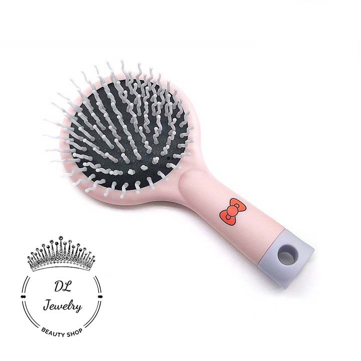 Lược kèm Gương tiện lợi,lược gắn gương chống rụng,rối tóc DL.Jewelry