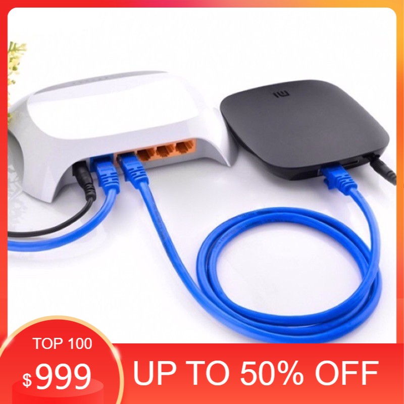 Dây mạng cat 6 bấm sẵn 2 đầu dài 5m - dây mạng Internet