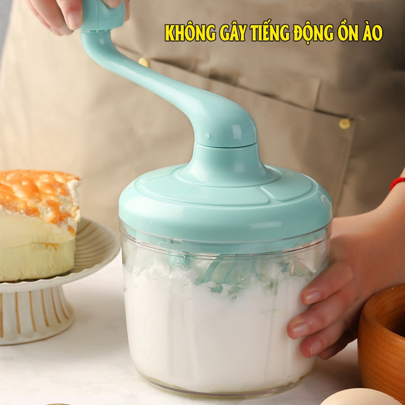 Dụng cụ đánh trứng Mini - Dụng Cụ Làm Bánh Thông Minh Tiện Lợi