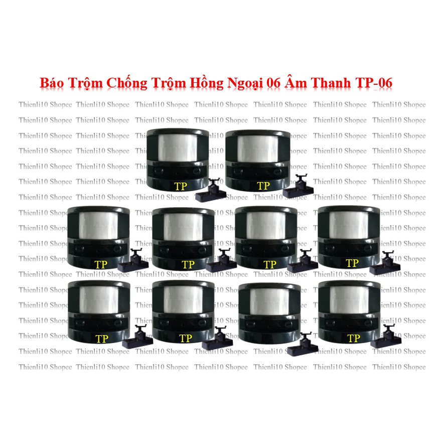 Báo trộm hồng ngoại độc lập 6 âm thanh TP-06