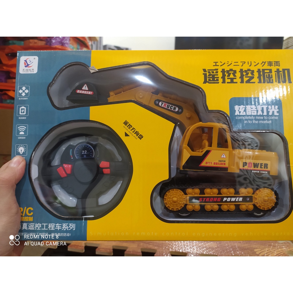 Xe Công Trình Điều Khiển Cho Bé Từ 3 Tuổi