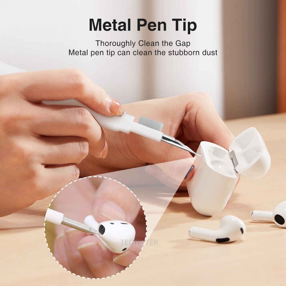 Bộ Dụng Cụ Vệ Sinh Tai Nghe Bluetooth Airpods Pro 1 2 Huawei Samsung MI
