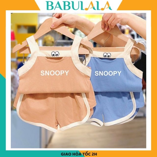 Bộ Dây Ba Lỗ COTTON Minky Mom Chính Hãng Cá Tính Đáng Yêu Cho Bé Gái 8-20kg, Bộ Quần Áo Bé Gái Hai Dây - Babulala
