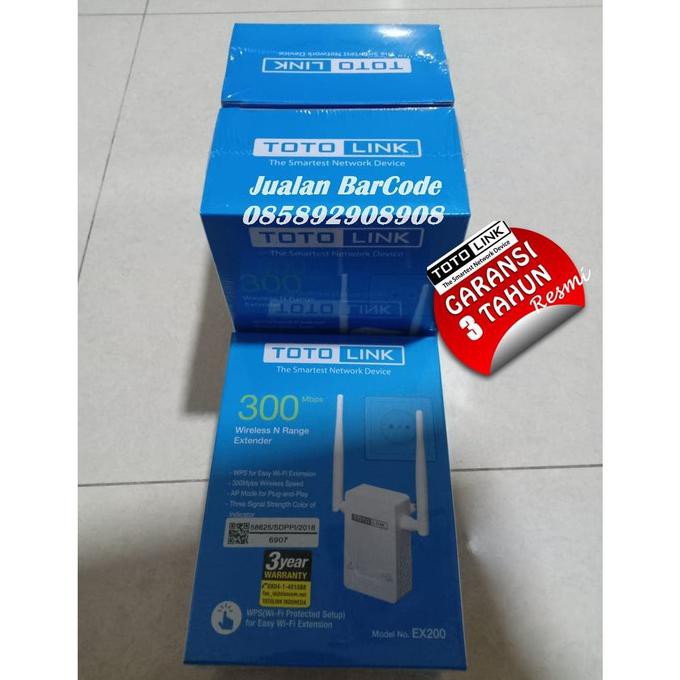 Thiết Bị Mở Rộng Wifi Totolink Ex200 300mbps 0512