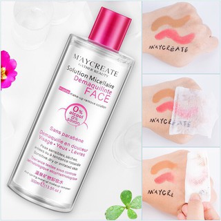 Nước tẩy trang🍁𝑭𝒓𝒆𝒆𝒔𝒉𝒊𝒑🍁Nước tẩy trang Maycreate cho da dầu,da mụn 300ml