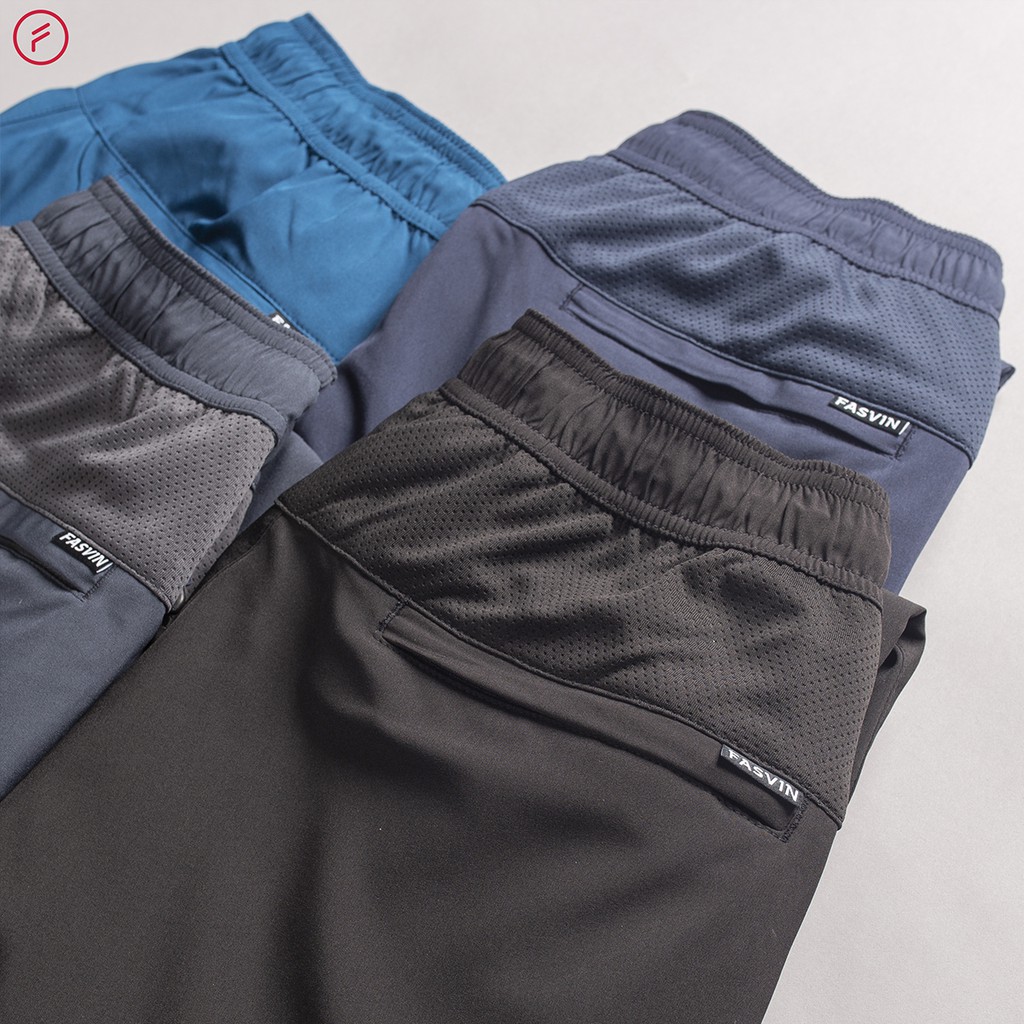 [Mã FAMALLT5 giảm 15% đơn 150K] Quần gió nam Fasvin DC20451.HN bo gấu vải gió 02 lớp lót lưới chun co giãn 4 chiều. | BigBuy360 - bigbuy360.vn