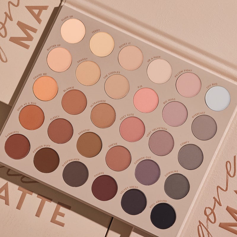 Bảng phấn mắt 30 ô Colourpop Gone Matte trang điểm lâu trôi, bền màu