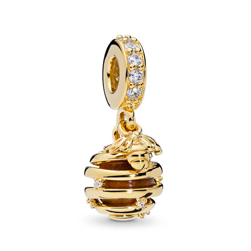 Hạt Charm Mạ Vàng Dùng Làm Trang Sức DIY