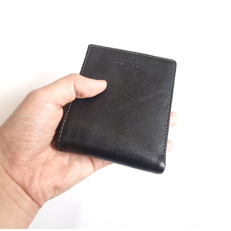 Ví đứng da bò thật, ví nam da Nappa cao cấp bảo hành 2 năm