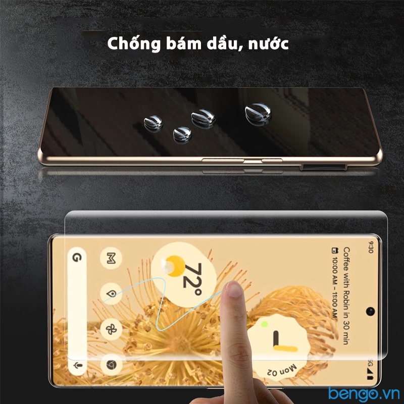 Dán Cường Lực Google Pixel 7 Pro/6 Pro UV 9H Độ Cứng Cao
