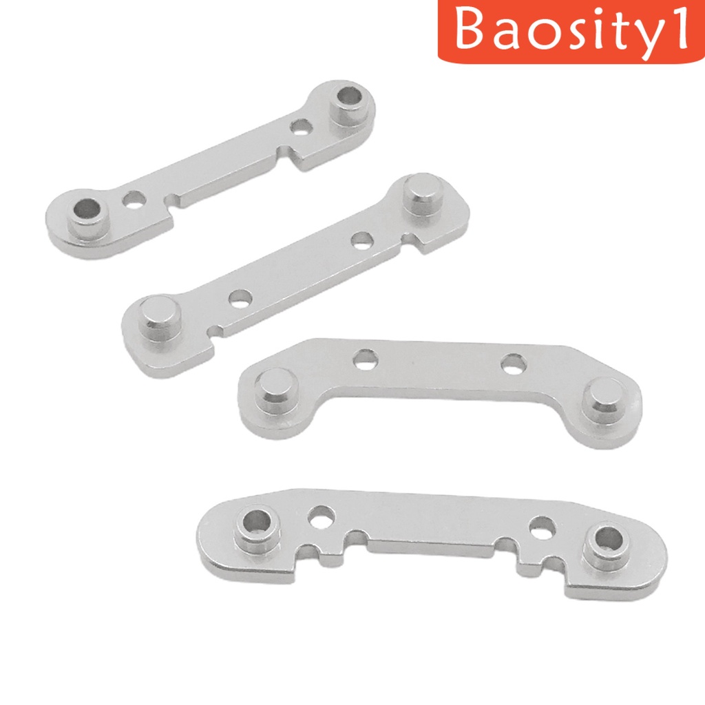 Bộ 4 Cánh Tay Xoay Thay Thế Bằng Kim Loại Nâng Cấp Cho Mô Hình Xe Hơi Điều Khiển Từ Xa Wltoys 1: 14 144001