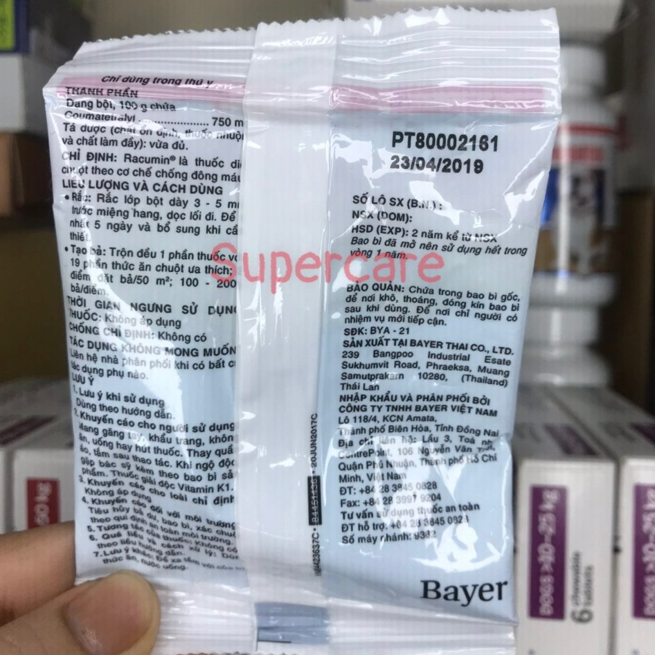 Racumin Bayer- Diệt Chuột Thông Minh