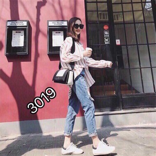 Baggy Jeans Rách 1 Bên