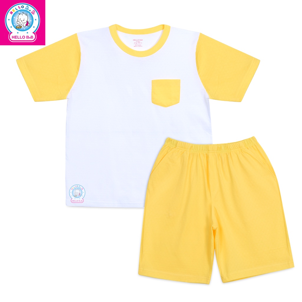 Bộ T-shrit cổ tròn BN1490 - Hello B&amp;B