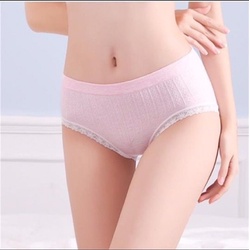 5 Quần lót nữ Cotton Dệt Kim - Quần Chip Nữ kháng khuẩn thoáng mát - Sét 5q Muối Tiêu