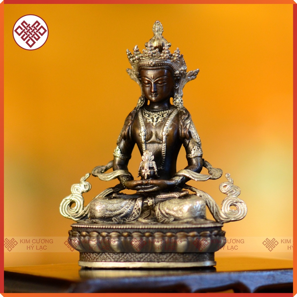 Tượng Mật Tông  Nepal 9.5Cm Hoàng Thần Tài, Địa Tạng, Kim Cương Thủ, Liên Hoa Sinh, Tara, Thích Ca...