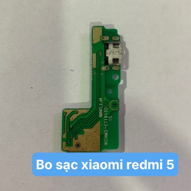 Cụm đuôi sạc, Bo sạc, Chân sạc, micro xiaomi redmi 5