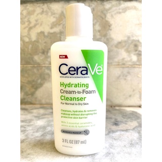 SỮA RỬA MẶT CHO DA THƯỜNG/KHÔ CERAVE HYDRATING CLEANSER