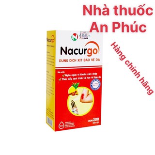 Nacurgo xịt bảo vệ da