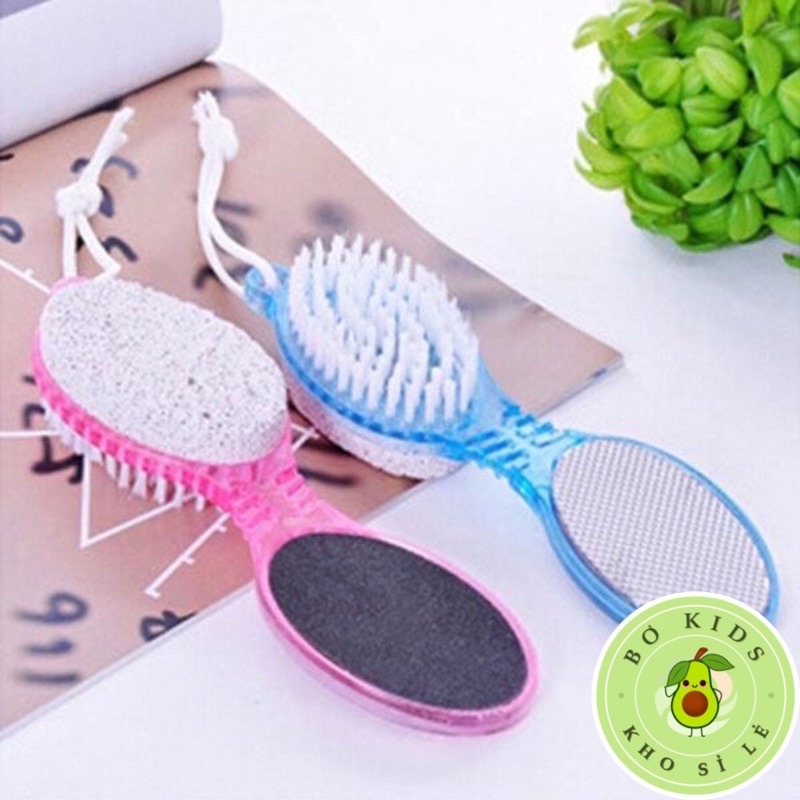 Bàn chải Trà gót chân, 4in1 giúp loại bỏ tế bào chết