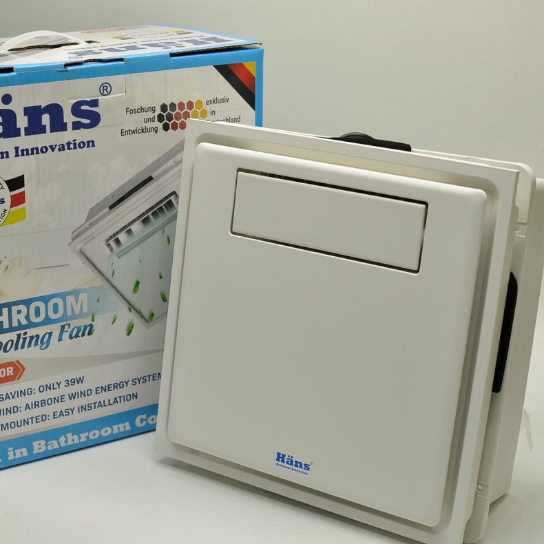 (Mã CHUT002 giảm 8%) Quạt mát âm trần Hans H10-R - Hàng Chính Hãng