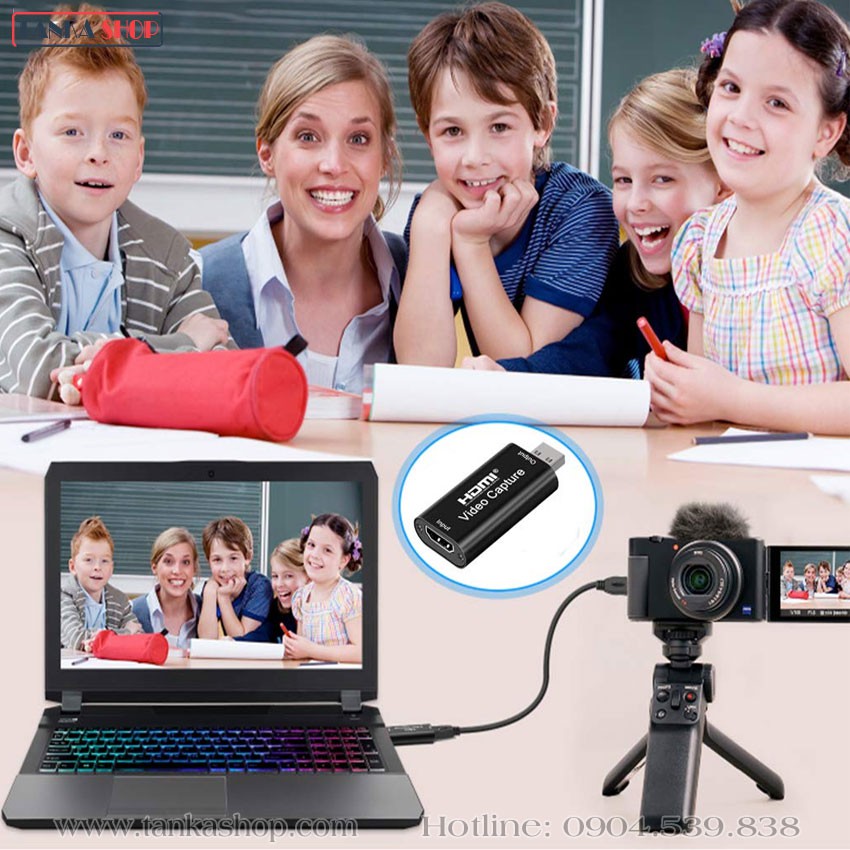 Bộ chuyển đổi hdmi sang usb HDMI Video Capture