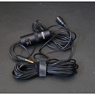Micro ghi âm cài áo Boya M1 dùng cho điện thoại, máy tính, máy quay