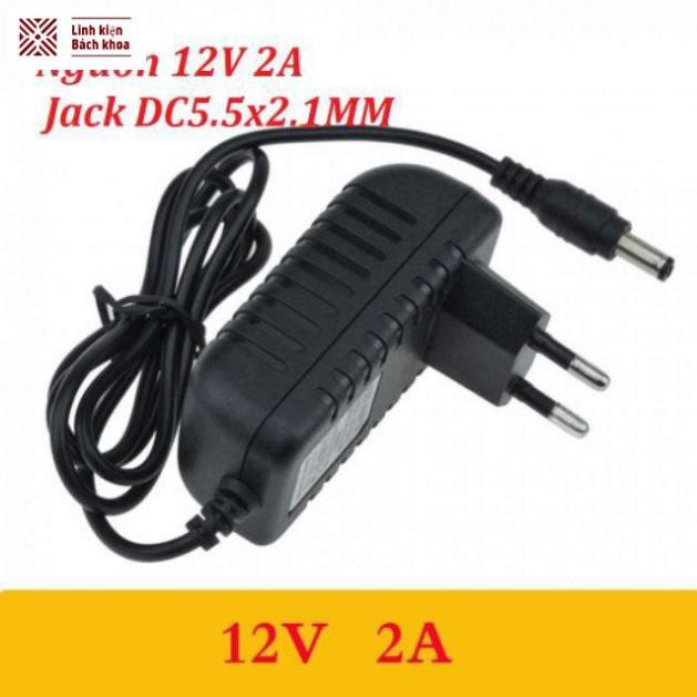 Nguồn Adapter 12V2A Jack 5.5x2.1MM TQ1202