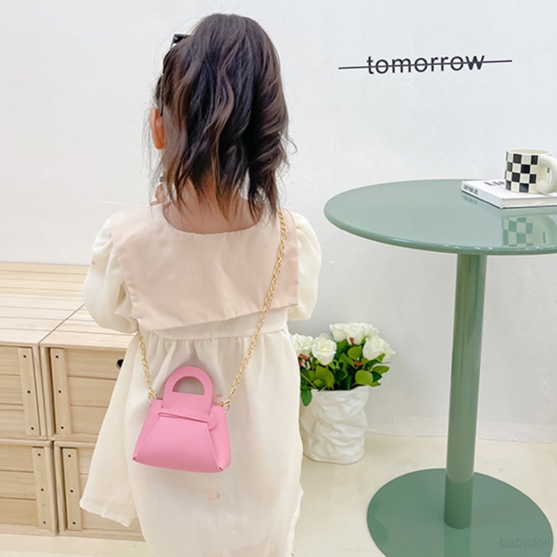 Túi Xách Đeo Vai Màu Sắc Thời Trang Mùa Thu Cho Bé
