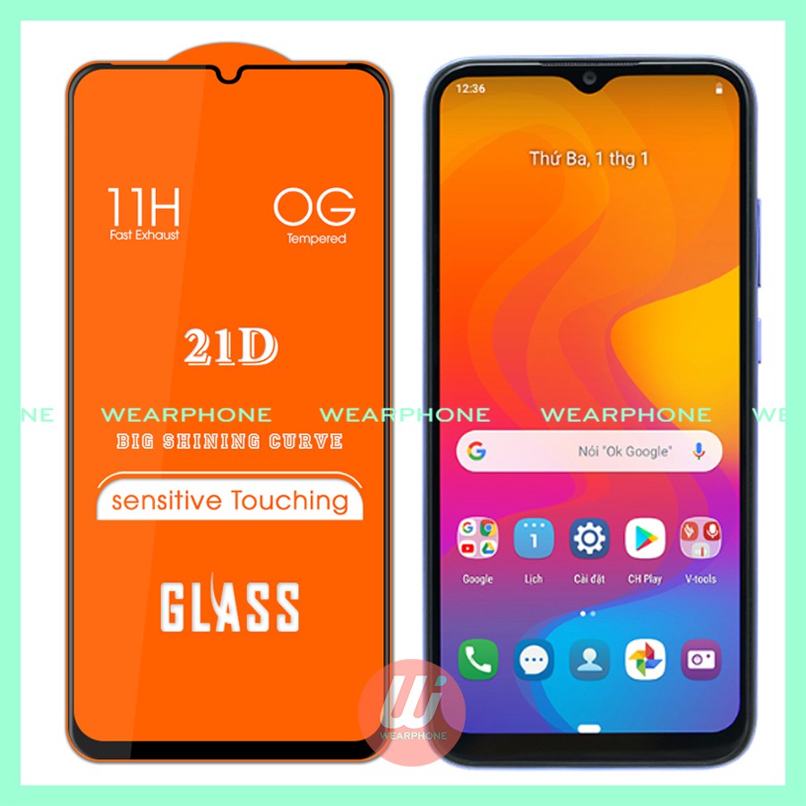 Kính Cường Lực 21D Vsmart Star 5 / Joy 3 / Active 3 / Aris / Aris Pro / Live 4 / Joy 4 Full Màn Hình Full Keo