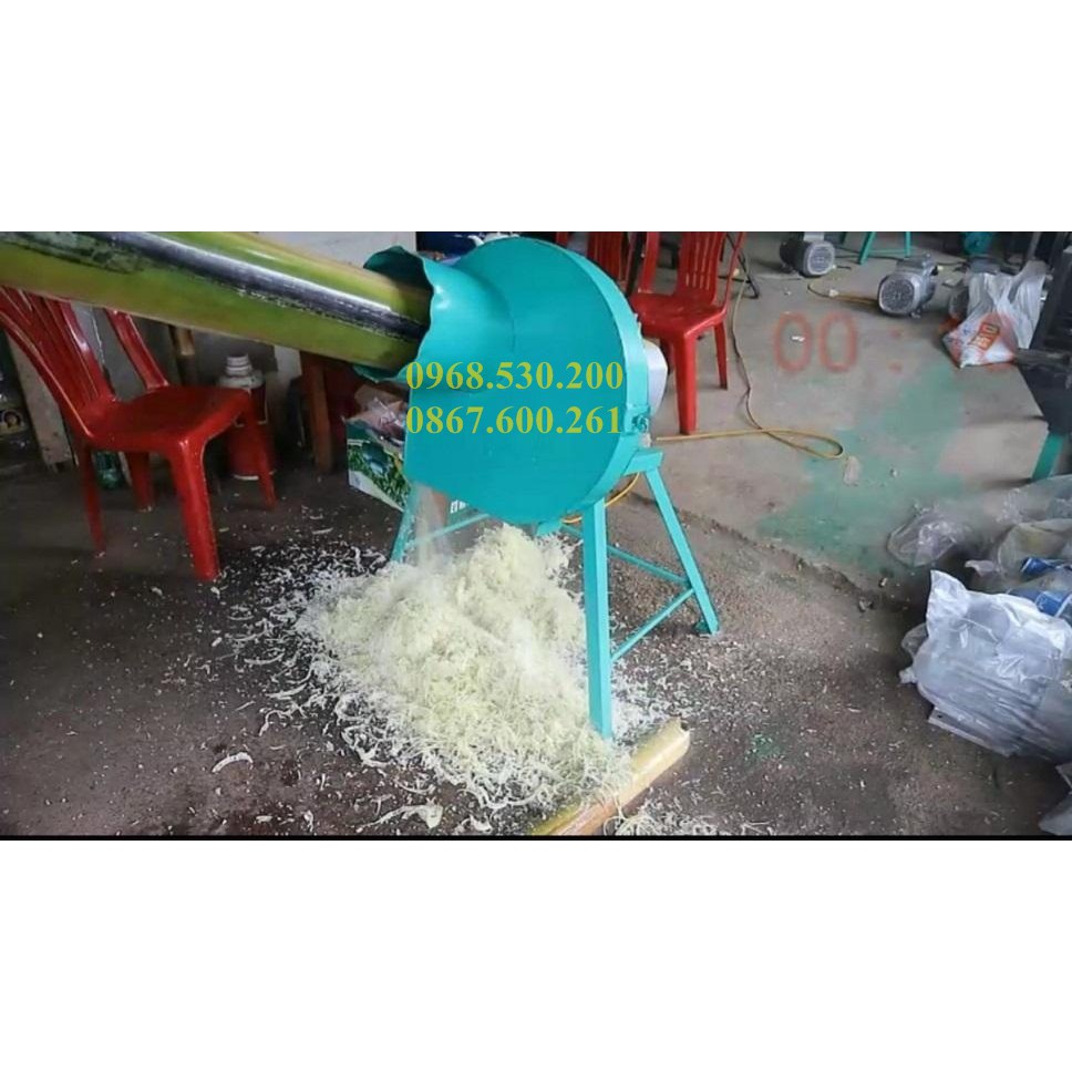 Máy thái chuối mịn 1.5kw - Máy băm nhỏ cây chuối cho vật nuôi ăn giải pháp hiệu quả tối ưu cho người nông